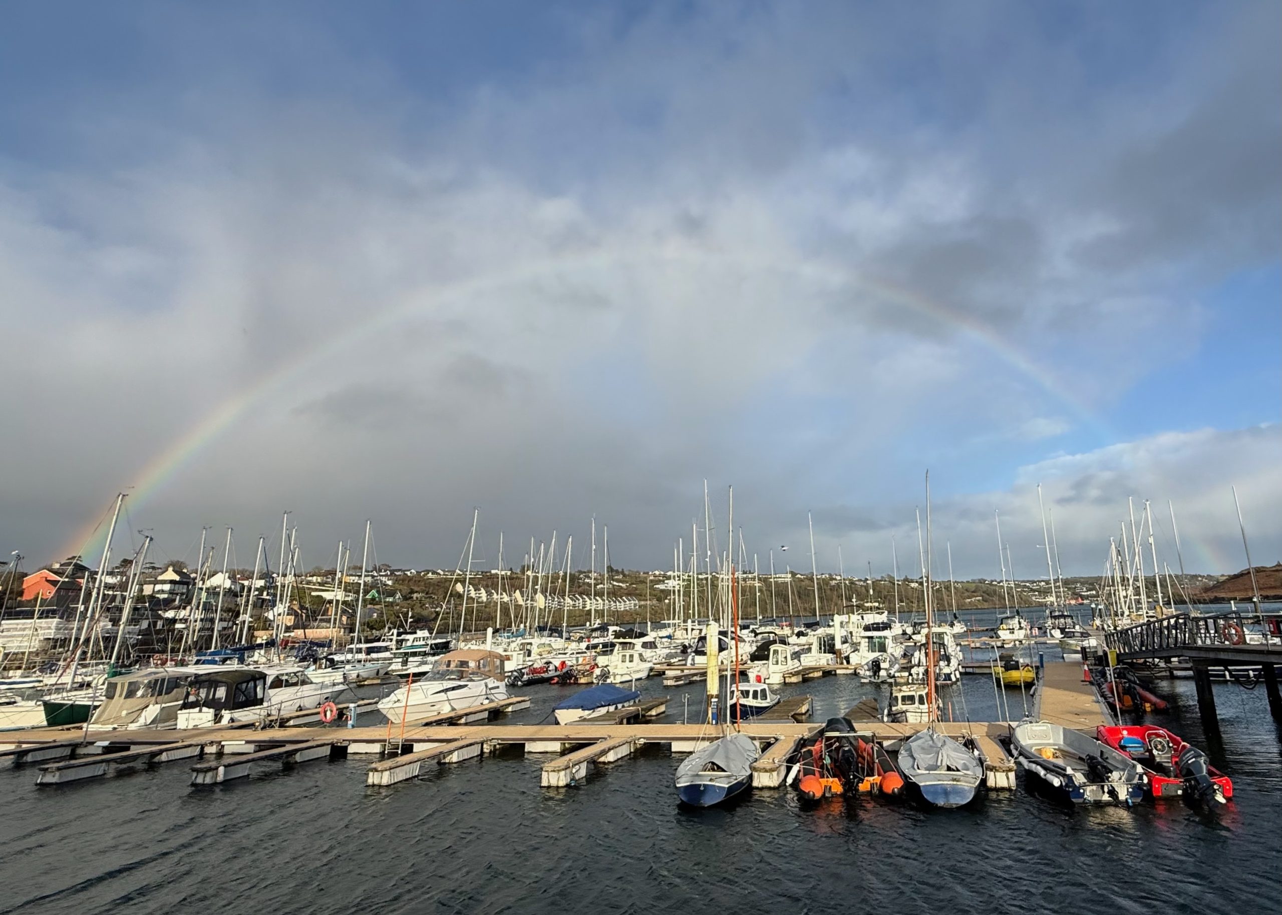 Rainbow over Kinsale